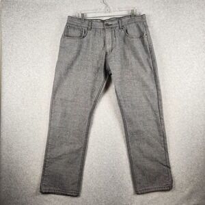 Mecca Jeans Mens 38x30 Gray Y2K Skater StreetWare